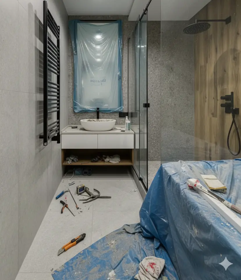 MAL SOIGNÉ — Soignez la photo de fin de chantier